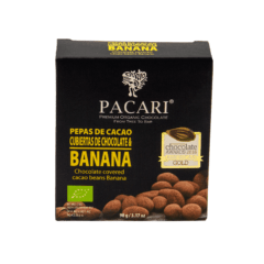 Pacari Banane enrobé de chocolat