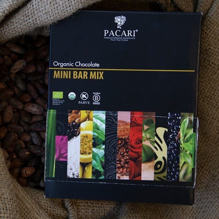 chocolat pacari pack 100 minibarres