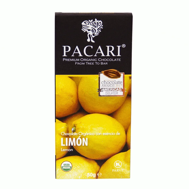 Chocolat organique Citron