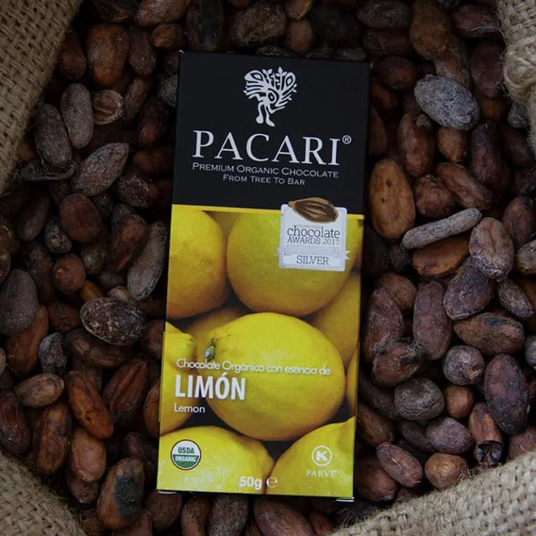 Chocolat organique Citron