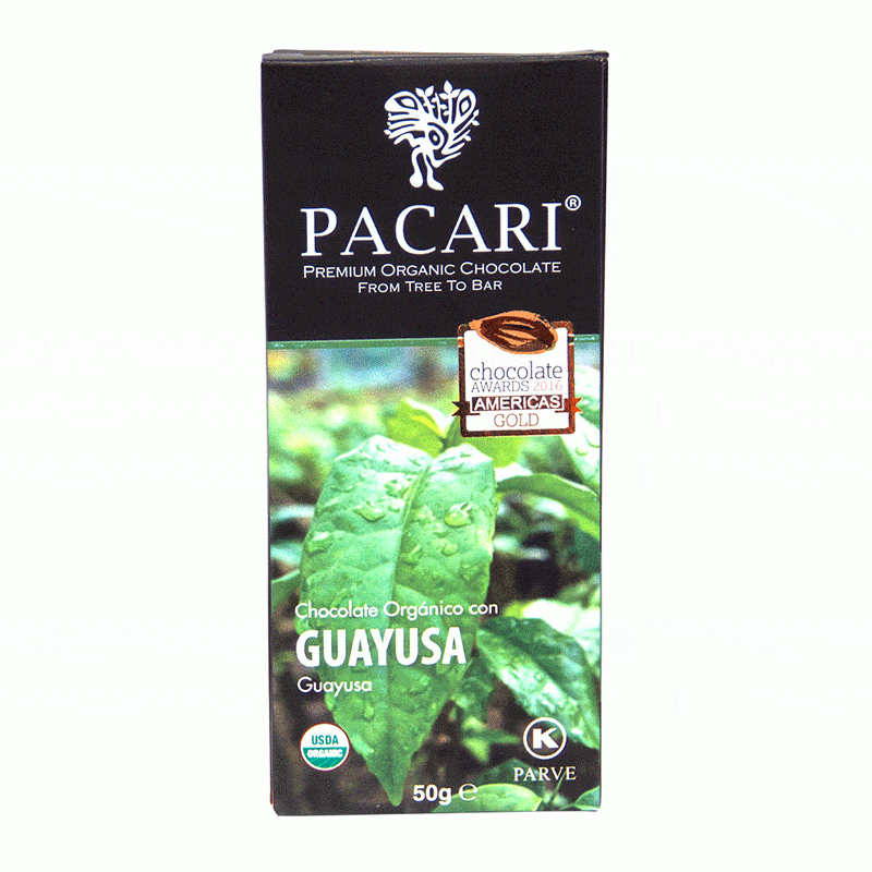 Chocolat noir Bio au Guayusa