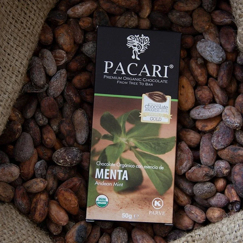 Chocolat organique Menthe Andine