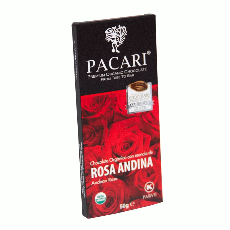 Chocolat organique Rose Andine