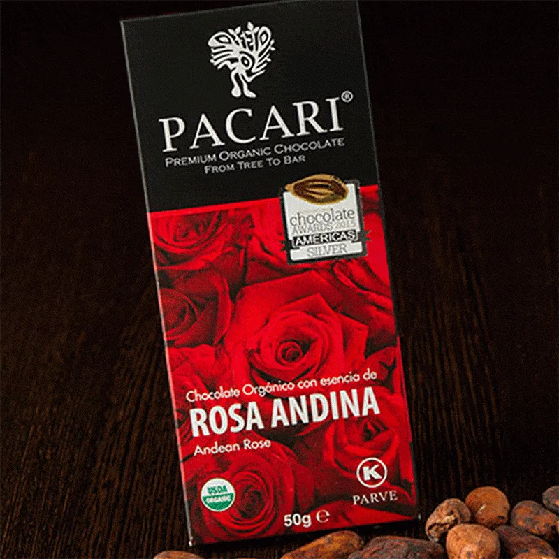 Chocolat organique Rose Andine