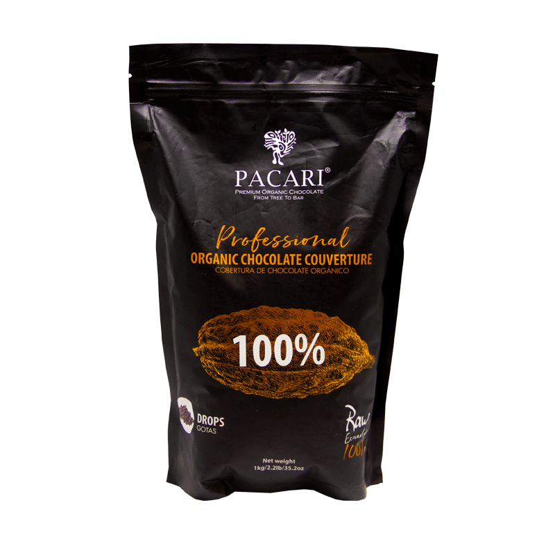 Pacari Chocolat de couverture 100% - 1 Kg