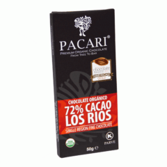 Chocolat organique Los Ríos 72% Cacao