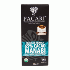 Chocolat organique Manabí 65% Cacao